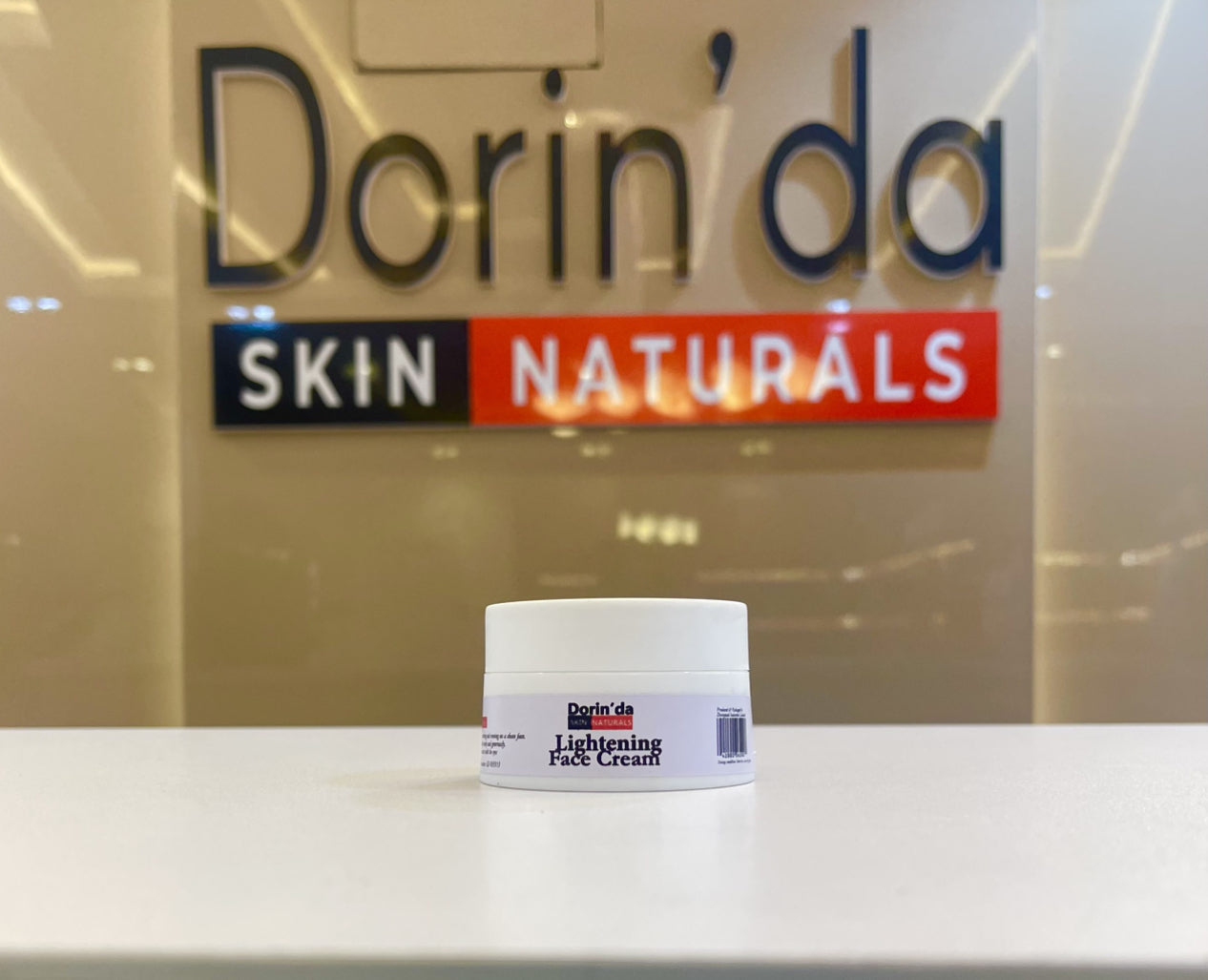 Lightening face cream